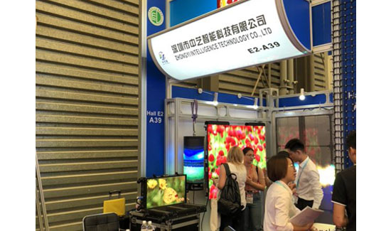 澳门49码官网(中国)有限公司LED电子显示屏惊艳亮相2018上海LED展