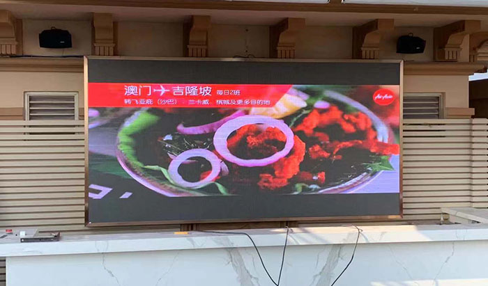 澳门49码官网(中国)有限公司高清LED显示屏绽放澳门星河湾．名门世家